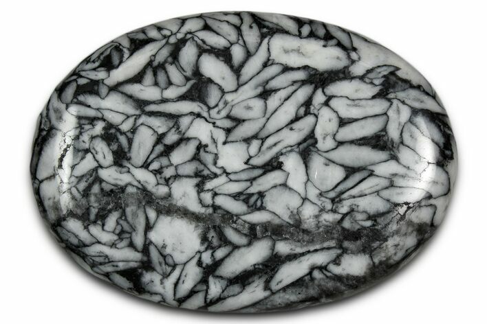Polished Pinolite Palm Stone - Austria #343896